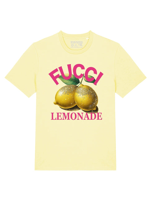 T-shirt Fucci Lemonade Pink - Light Yellow